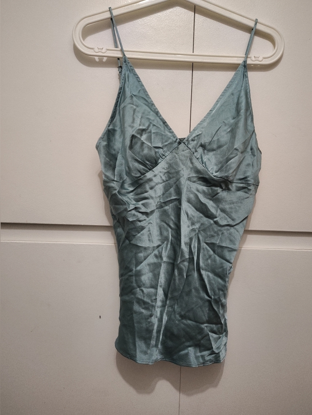 Vintage Rebecca Taylor 100% Silk Cami Tank Top V-Neck Size 6